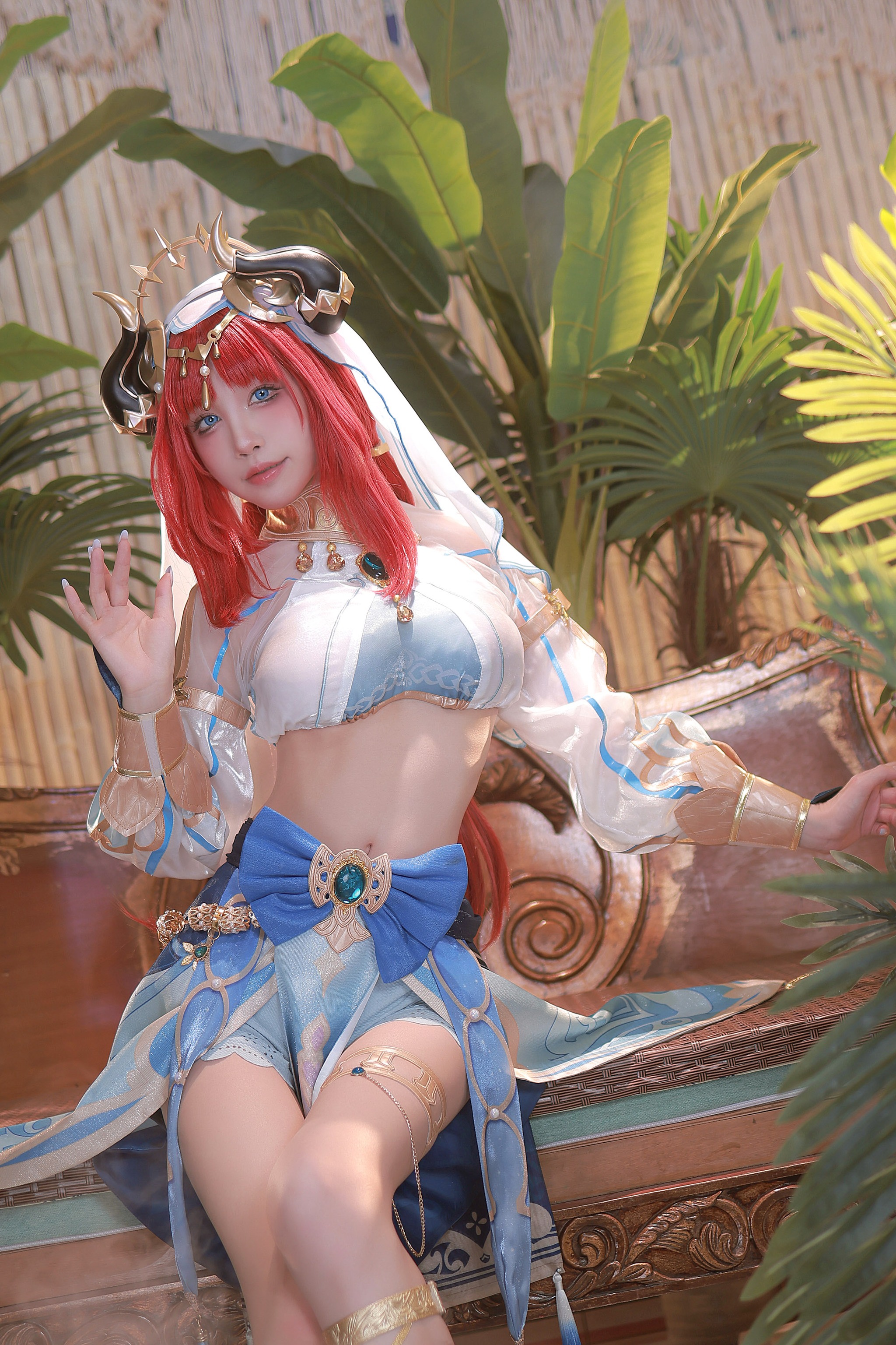 水淼Aqua - NO.159 原神妮露[98P]-XikXak